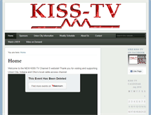 Tablet Screenshot of kisstv5.com